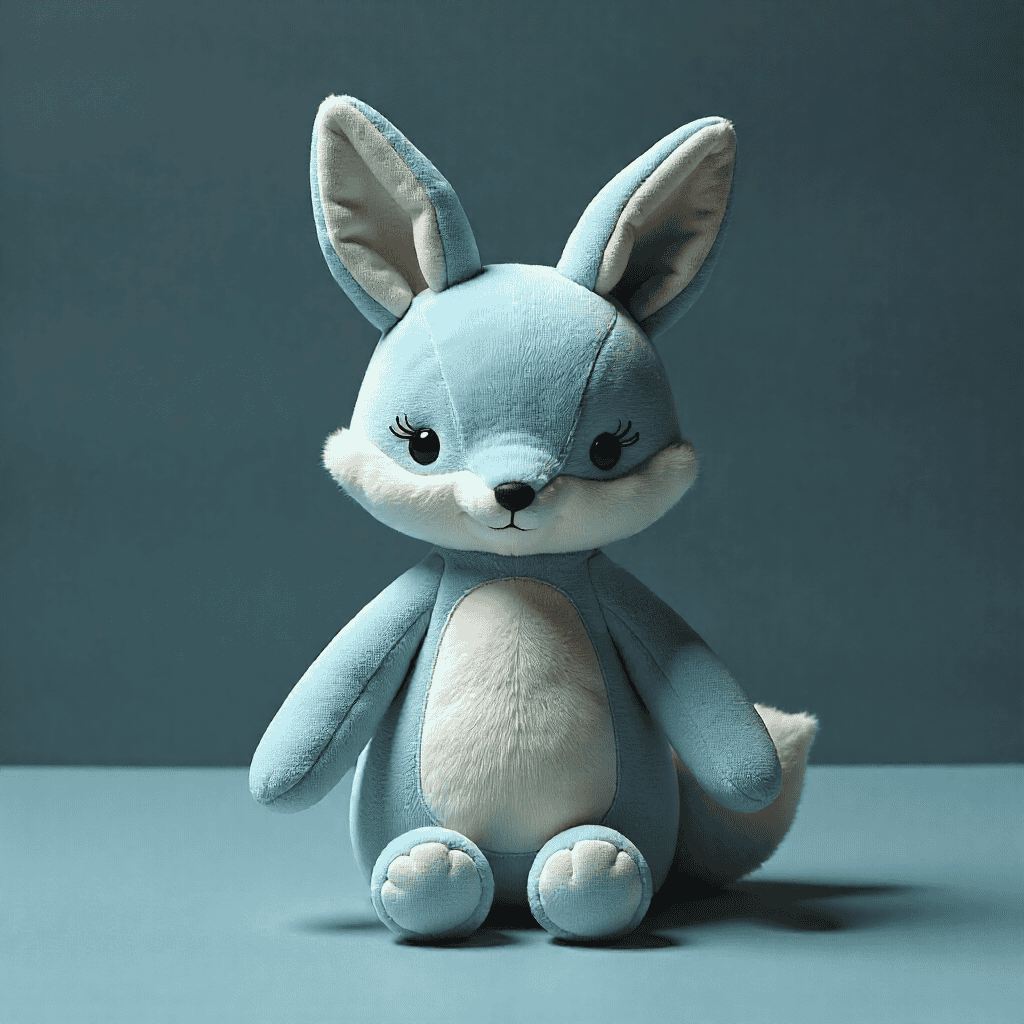 Customer enjoying handmade toy